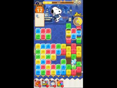 Snoopy Puzzle Journey Night Mode Level 64 - NO BOOSTERS 🐶🧩🧳 | SKILLGAMING ✔️