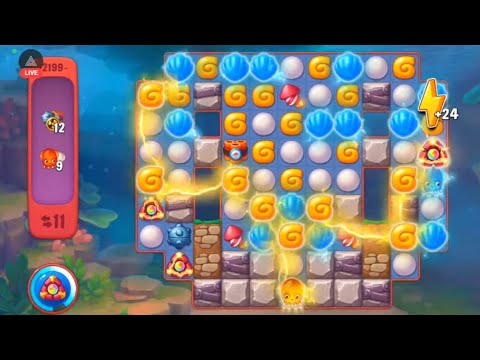 Fishdom lvl 2182-2207 Booster or not?💥🐠🔥Gameplay #203👑🎮