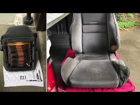 Recaro seat tear down and rebuild