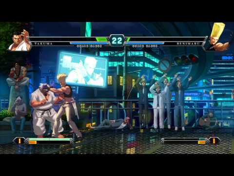 12 21 13 Negaverse FT3 Gil Battle KOFXIII Tones vs Desmond Delaghetto