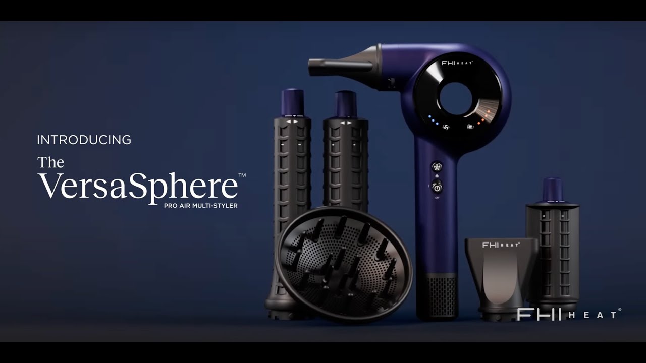 Introducing The VersaSphere™ Pro Air 6-in-1 Multi-Styler!