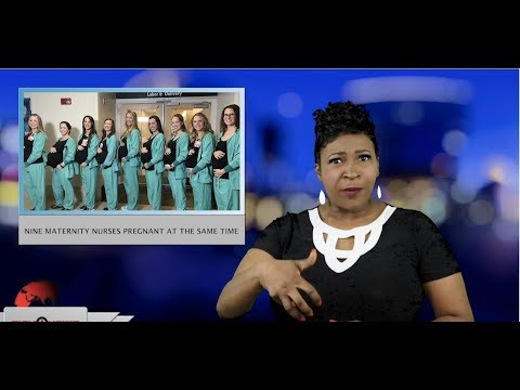 Nine maternity nurses pregnant at the same time (ASL - 3.29.19)