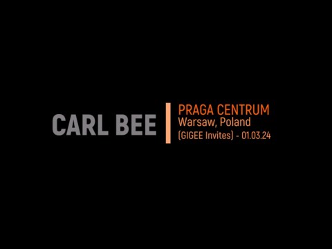 CARL BEE Live at Praga Centrum, Warsaw Poland - 01.03.24