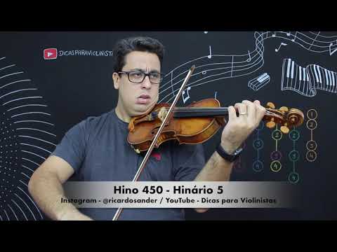 Hino 450 Violino Hinário 5 CCB