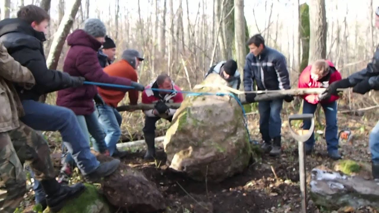 Atrasts Spirgus muižas leģendārais piemineklis /FOTO, VIDEO/