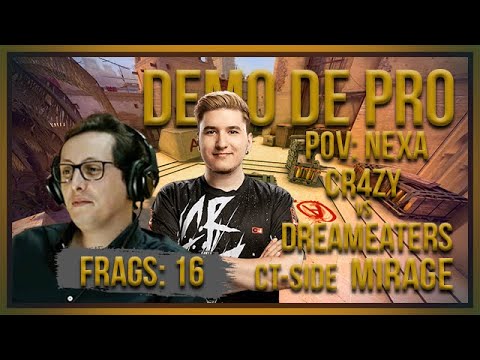 [PT] zorlaK Analisa: PoV NEXA - CR4ZY vs DREAM EATERS - MIRAGE (CT SIDE)  [Demo de Pro]