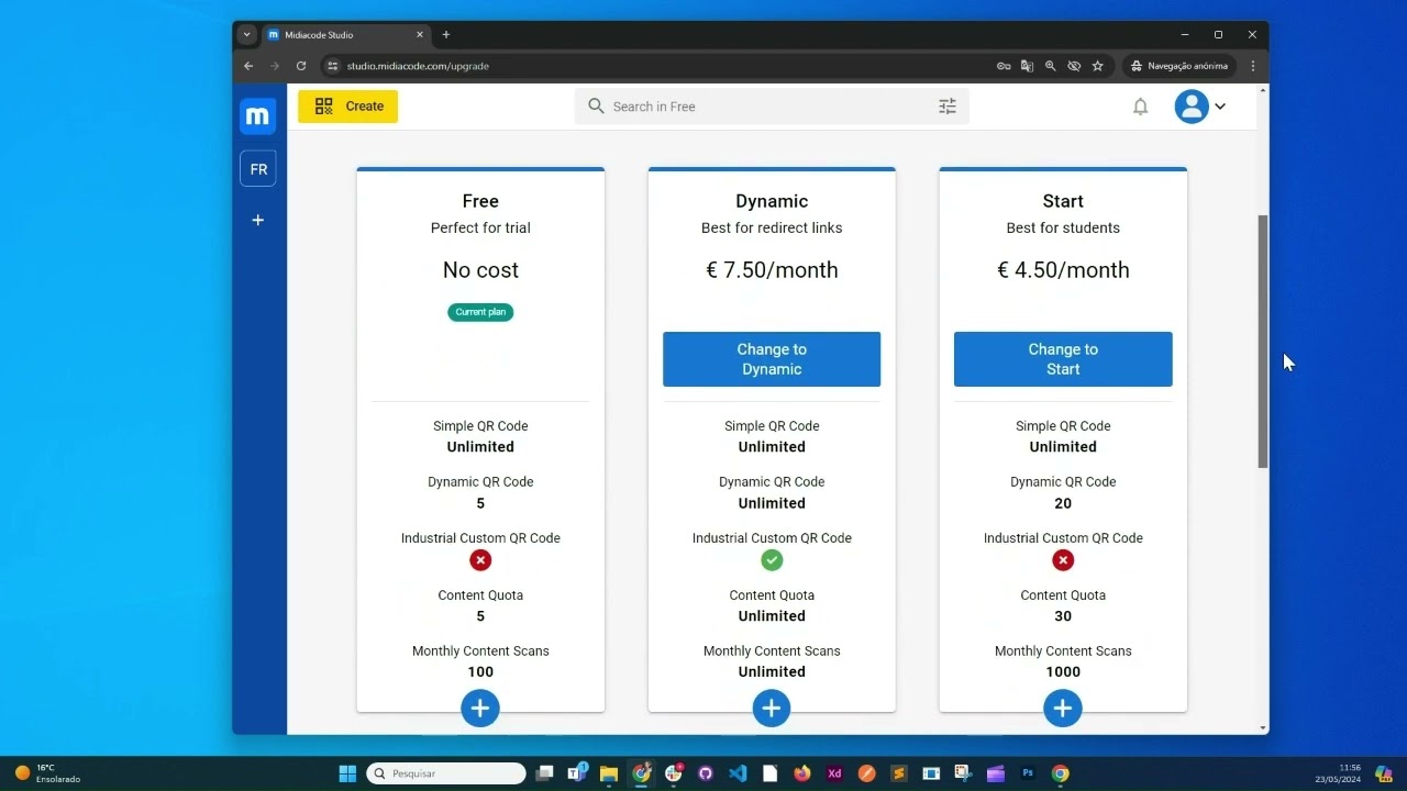 Plan - How to choose the ideal plan in Midiacode Studio