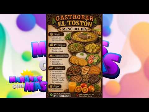 🍽️✨ Sabores del día en Gastrobar El Tostón | Mañanas con Mas Televisión