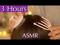 [ASMR] Sleep Recovery #19 | 3 Hours of Heavenly Hair Treatment | Brushing, Massage, Shampoo & More