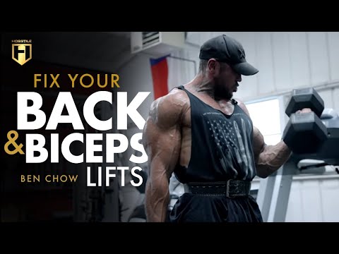 Back & Biceps Training with Ben Chow | Pro Tips for Muscle Growth | HOSSTILE