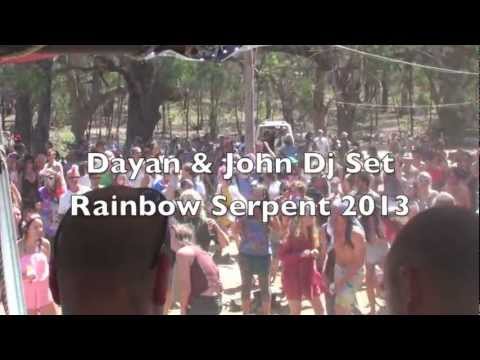 Dayan & John DJ set @ Rainbow serpent 2013 - Australia