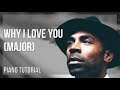 Piano Tutorial How To Play Why I Love You By MAJOR