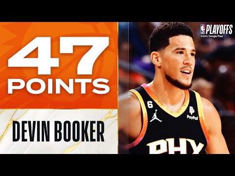 Devin Booker Ties PLAYOFF CAREER-HIGH 47 Points In Suns Game 3 W! | May 5, 2023