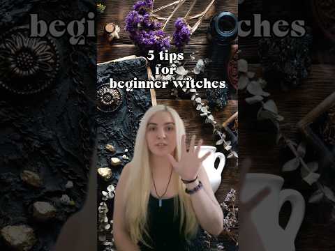 5 Tips For Beginner Witches || #witchcraft #witchtips #magick