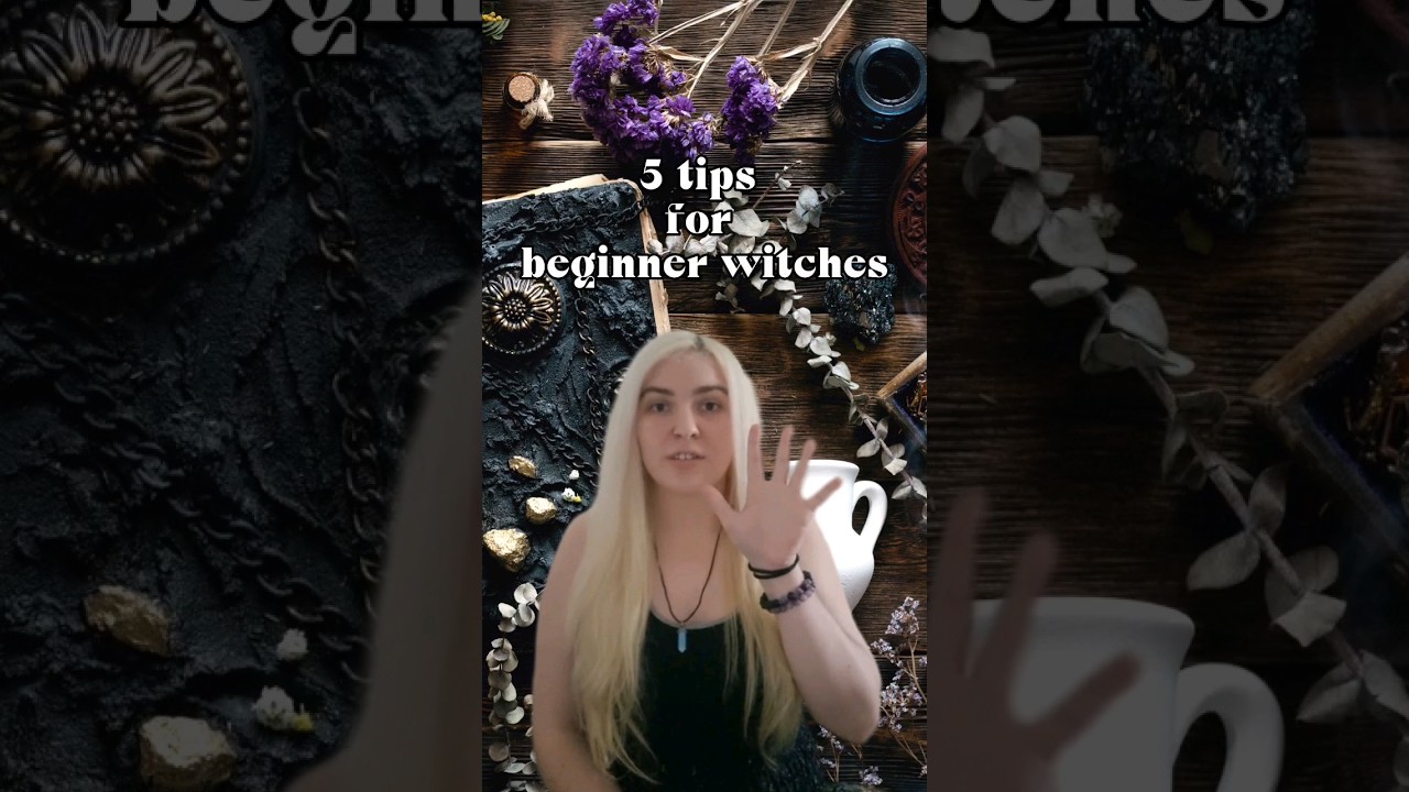 5 Tips For Beginner Witches || #witchcraft #witchtips #magick