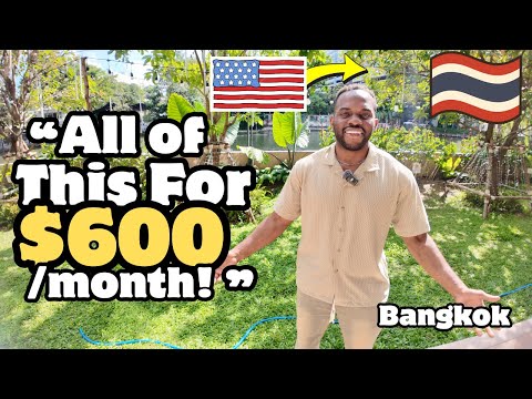 He Left Los Angeles To Begin A New Life Abroad In Bangkok | Tour His $600 Luxury Condo In Thailand