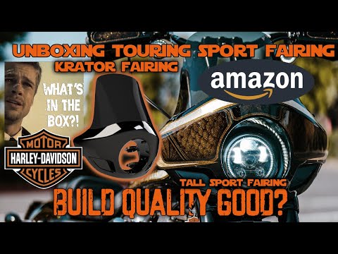 Unboxing Krator Touring Sport Fairing - Amazon Krator Fairing Any Good?