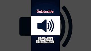 Boxing Bell Sound Effects No Copyright #princeitwari #shorts