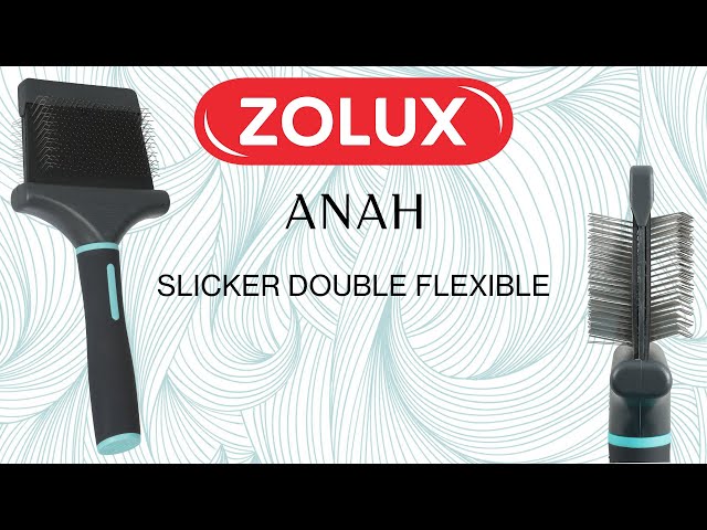 زولكس فرشاه للشعر مزدوجه مرفق فيديو