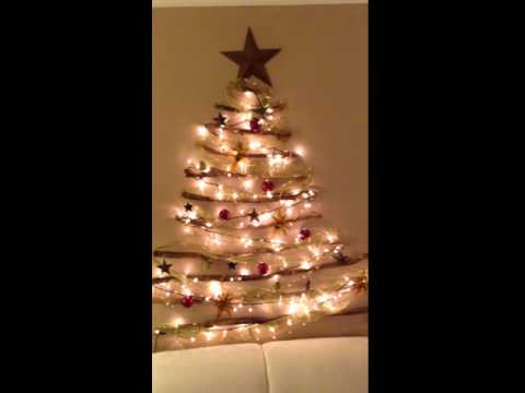 Joy's Wall Christmas tree