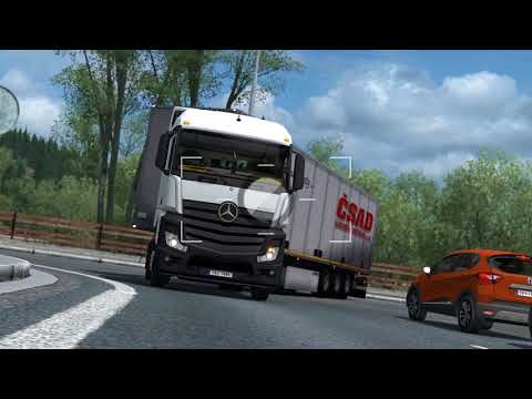 ETS2 Mercedes Actros MP4 1845  Prešov - Prievidza