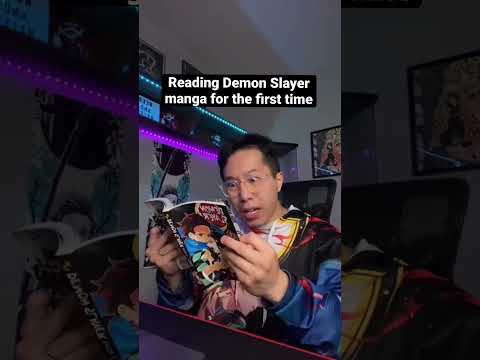 Reading demon slayer Manga but watching the Anime