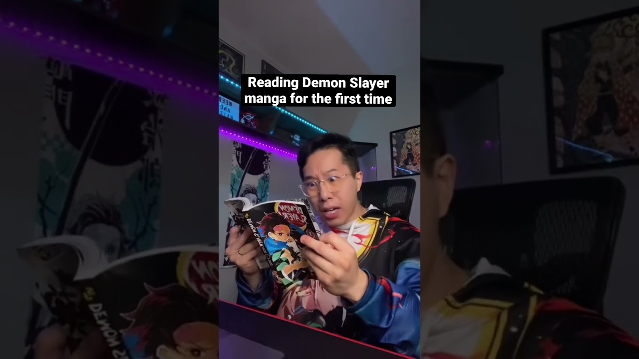 Reading demon slayer Manga but watching the Anime