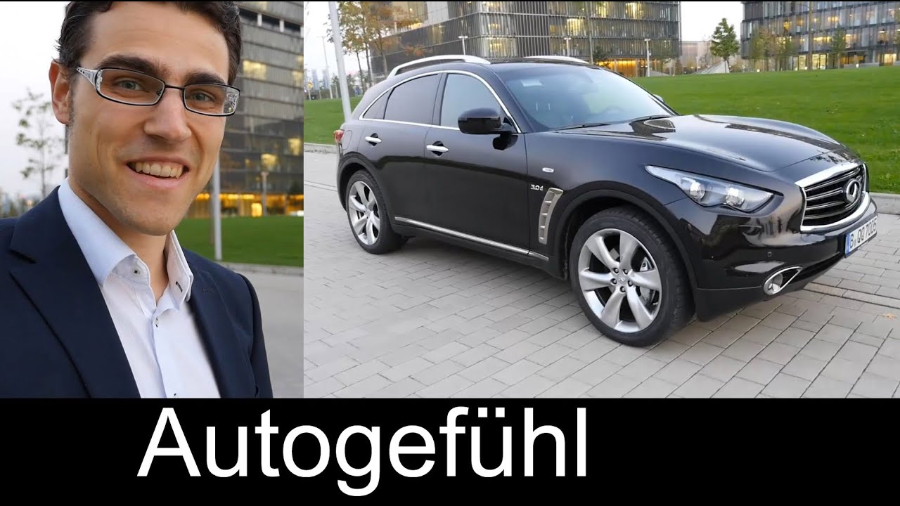 2015 Infiniti QX70 (Infiniti FX) SUV test drive REVIEW - Autogefühl