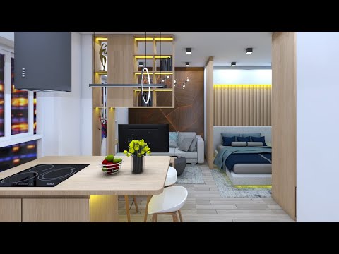 Beautiful Micro Apartment ( Tiny Apartment 29sqm ) | Never Too Small | Living Big In A Tiny House