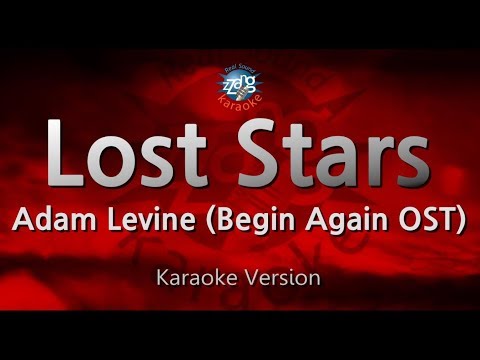 Adam Levine-Lost Stars (Begin Again OST) (Karaoke Version)