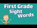 First Grade Sight Words Dolch List For Kids