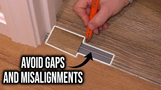 How to Measure Placement for Vinyl Transition Strip