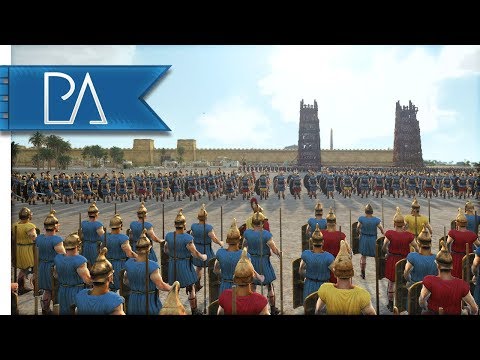 Rome MUST Hold Alexandria Against Egyptian Army - Total War: Rome 2