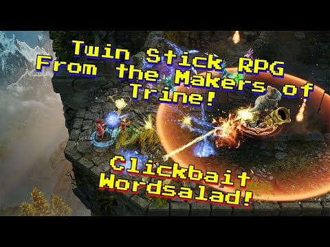 Steam Game Review #309 Nine Parchments #videogamereview #trine