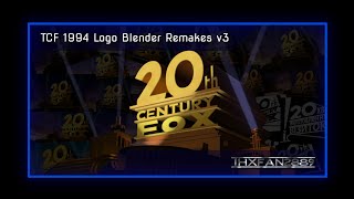 20th Century Fox 1994 Logo Blender Remakes v3