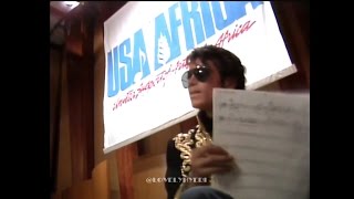 MICHAEL JACKSON And Artists &quot;We Are The World&quot; Recording