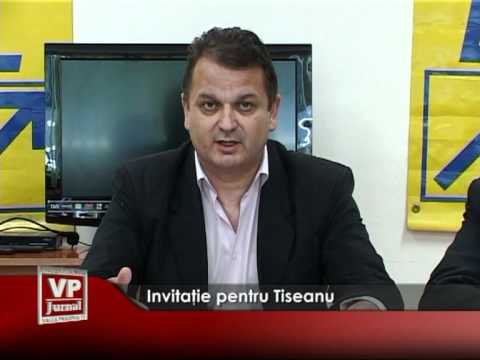 Invitaţie pentru Tiseanu