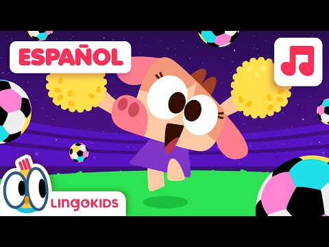 La Canción del FÚTBOL ⚽️🥇 Canciones Infantiles | Lingokids en Español
