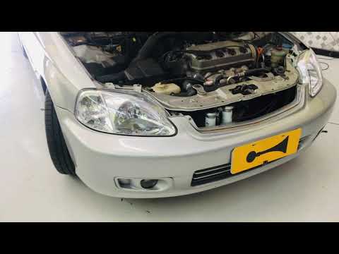 HONDA CIVIC, instalação de Buzina Marítima Dupla