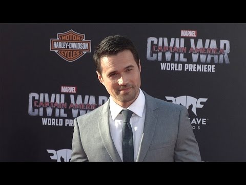Brett Dalton "Captain America Civil War" World Premiere Red Carpet Fashion Broll