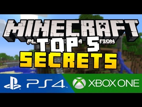 O1G - Top 5 Secret Tips & Tricks in Minecraft PS4 (Playstation 4) and Minecraft Xbox One Edition