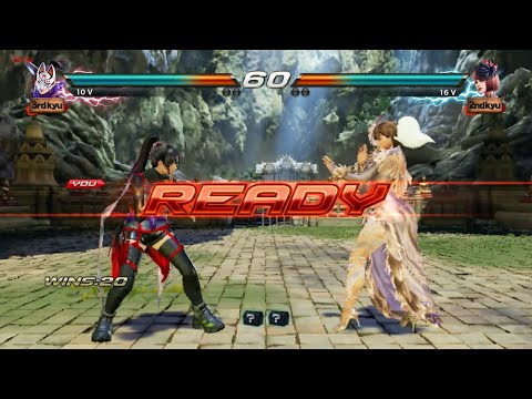 20_6 Kunimitsu Vs Zafina - TEKKEN 7 ( Uchiha x24 ) Gameplay PC