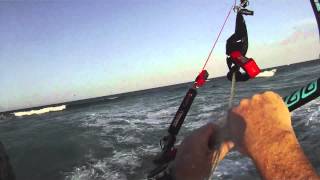 preview picture of video 'Micah KiteSurfing Nobbys Beach 4218 Australia'