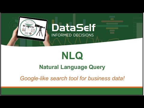 Démonstration du tableau de bord : Requête en langage naturel (NLQ)