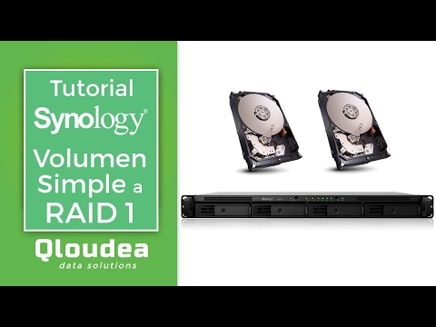 Cómo Migrar desde un Volumen Simple a RAID 1 en Synology