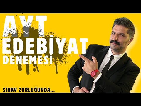 Sınav Zorluğunda... | AYT Edebiyat Denemesi - 1