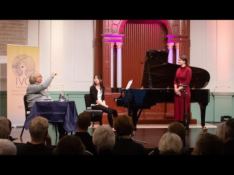 54th IVC 2021 - LiedDuo | Masterclass | Charles Spencer | Heidi Baumgartner & Asuka Tagami