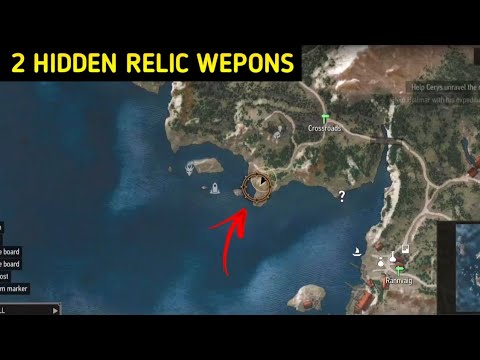 Unmarked Multiple Relic Weapon Location In The Skellige Isles - Witcher 3 Wild Hunt