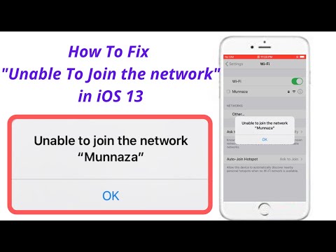 How to Fix Unable to Join Wi-Fi Network Error on iPhone.