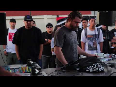 Cutfest LA 2017 Dj (J)Pope vs. Dj Mad One scratch round 1